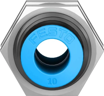 Муфта цанговая для панельного монтажа прямая Festo QSS-10