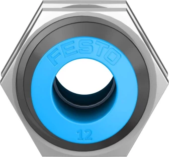 Муфта цанговая для панельного монтажа прямая Festo QSS-12