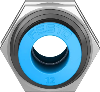 Муфта цанговая для панельного монтажа прямая Festo QSS-12
