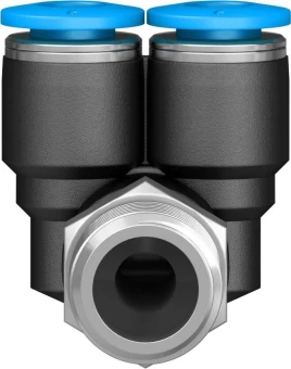 Тройник цанговый с резьбой угловой Festo QSYL-1/4-6