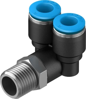 Тройник цанговый с резьбой угловой Festo QSYL-1/4-8