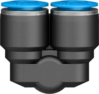 Тройник цанговый с резьбой угловой Festo QSYL-1/4-10