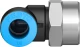 Штуцер цанговый угловой с внутренней резьбой Festo QSLF-3/8-10-B