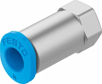 Штуцер цанговый с внутренней резьбой Festo QSMF-M5-4