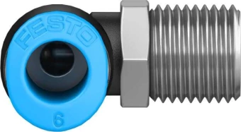 Штуцер цанговый угловой Festo QSML-1/8-6