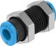Муфта цанговая для панельного монтажа прямая Festo QSMS-4