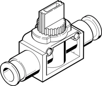 Отсечной клапан Festo HE-2-QS-6