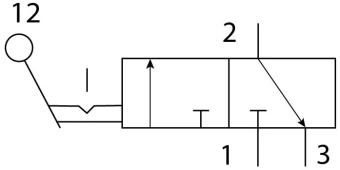 Отсечной клапан Festo HE-3-QS-8