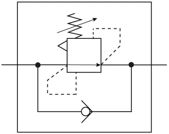 Клапан регулирования перепада давлений Festo LRLL-3/8-QS-10
