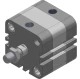 Компактный пневмоцилиндр Pneumax 1550.32.0015.06.2