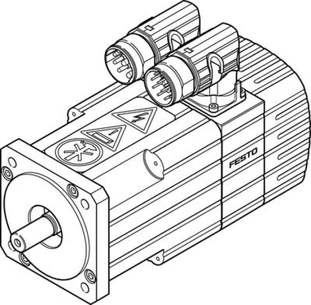Серводвигатель Festo EMMS-AS-70-S-HS-RRB