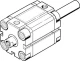 Компактный пневмоцилиндр Festo AEVU-12-P-A-S26