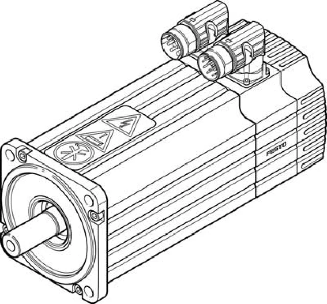 Серводвигатель Festo EMMS-AS-100-M-HS-RRB-S1