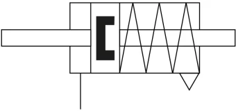 Компактный пневмоцилиндр Festo AEVU-50-A-P-A-S26