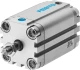 Компактный пневмоцилиндр Festo AEVU-50-25-A-P-A