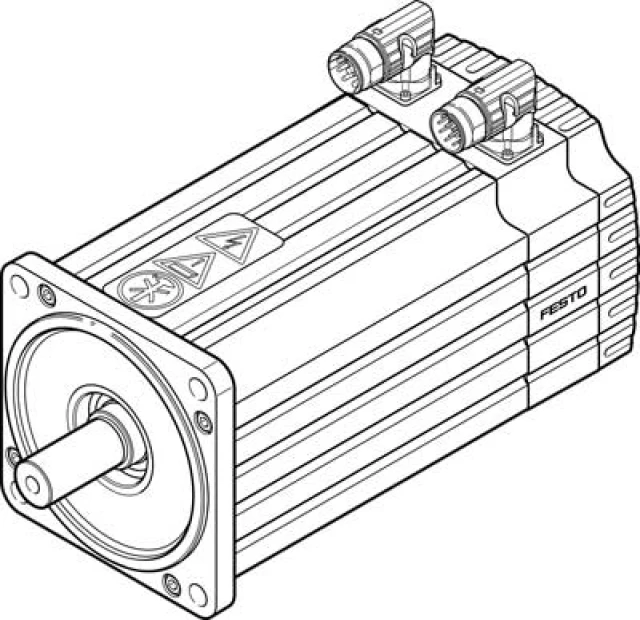 Серводвигатель Festo EMMS-AS-140-LK-HS-RR-S1