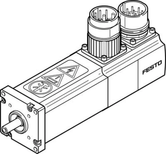 Серводвигатель Festo EMMS-AS-40-SK-LS-SRB