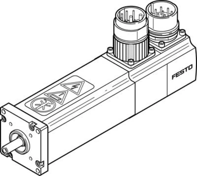 Серводвигатель Festo EMMS-AS-40-MK-LS-SR