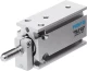 Компактный пневмоцилиндр Festo EMML-25-10-P-A