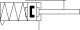 Компактный пневмоцилиндр Festo EMMZ-10-10-P-A