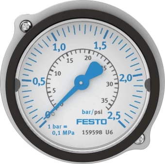 Фланцевый манометр Festo FMA-50-2,5-1/4-EN