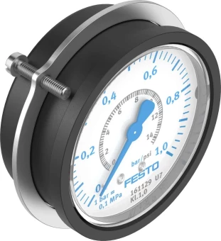 Прецизионный фланцевый манометр Festo FMAP-63-1-1/4-EN