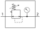 Регулятор давления Festo LR-3/8-D-7-MINI
