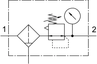 Фильтр-регулятор давления Festo LFR-3/4-D-7-MIDI