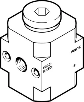 Коллектор разводящий блочный Festo FRZ-D-MINI