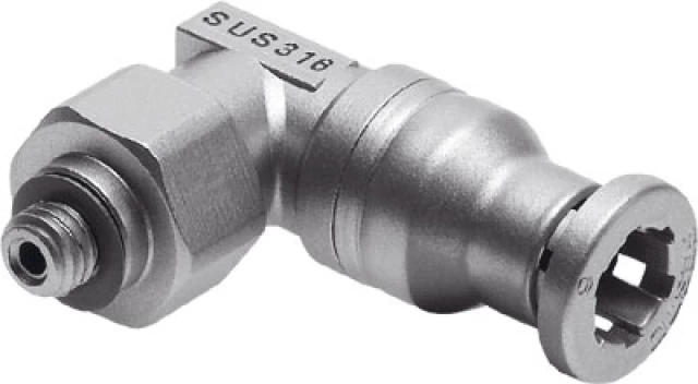 Штуцер цанговый угловой Festo CRQSL-M5-6