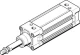 Стандартный пневмоцилиндр Festo DNC-63-PPV-A