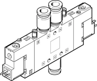 Распределитель с электроуправлением Festo CPE18-M2H-5JS-QS-8