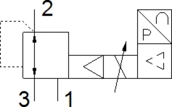Пропорциональный регулятор давления Festo MPPE-3-1/2- -B