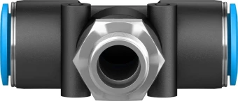 Тройник цанговый с резьбой переходной Festo QST-3/8-16