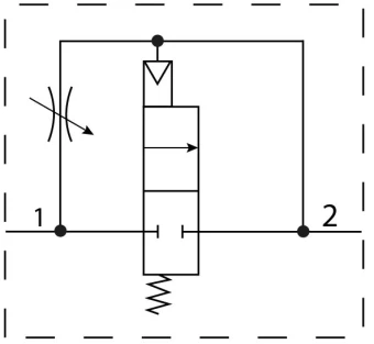 Клапан плавного пуска Festo HEL-1/4-D-MINI