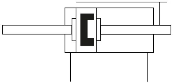 Компактный пневмоцилиндр Festo ADVUL-40-P-A-S2