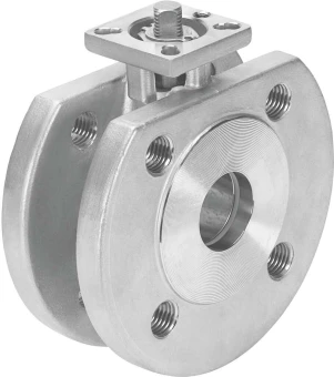 Шаровой кран Festo VZBC-65-FF-16-22-F07-V4V4T Ру16 Ду65 (PN16 DN65)