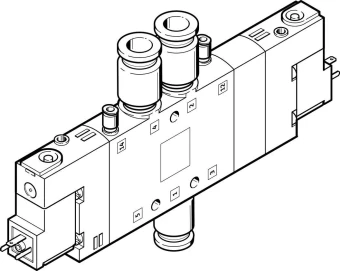 Распределитель с электроуправлением Festo CPE18-M1H-5/3ES-QS-8