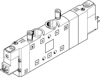 Распределитель с электроуправлением Festo CPE24-M3H-5/3GS-3/8