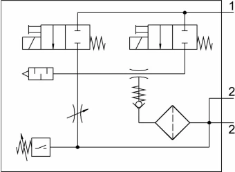 Генератор вакуума Festo VADMI-200-LS-P