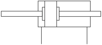 Круглый пневмоцилиндр Festo DSAG-50-P-S2