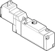 Распределитель с электроуправлением Festo MEH-3/2-1/8-P-B