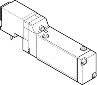 Распределитель с электроуправлением Festo MEH-5/2-5,0-I-B
