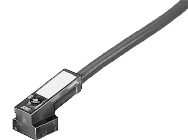 Штекерная розетка с кабелем Festo KMEB-2-24-5-LED
