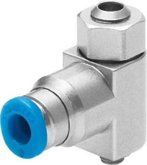 Дроссель с обратным клапаном Festo GRLA-M5-QS-3-LF-C