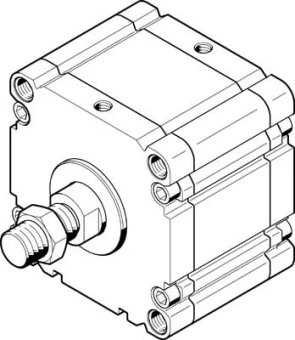 Компактный пневмоцилиндр Festo ADVU-125-A-P-A-S6