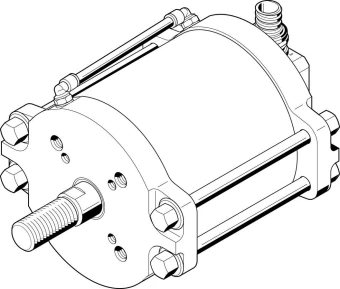 Линейный привод Festo DFPI-200-ND2P-E-P-G2