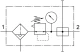 Блок подготовки воздуха Festo LFR-1/8-D-MINI-KA-A