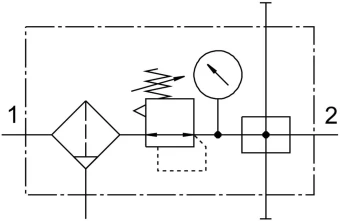 Блок подготовки воздуха Festo LFR-1/4-D-MIDI-KA