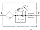 Блок подготовки воздуха Festo LFR-3/4-D-MAXI-KA-A
